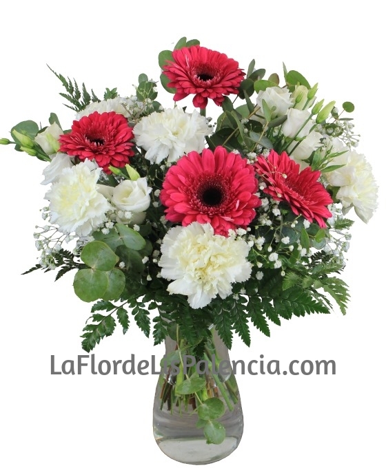 Ramo Clavel y Gerberas
