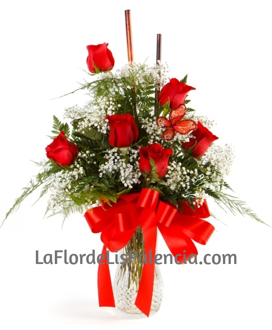Ramo de 6 Rosas