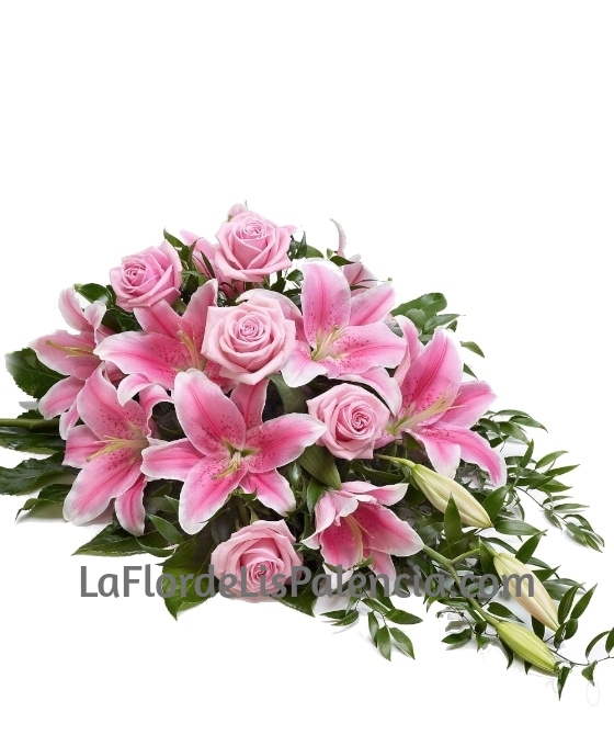 Centro Alargado Rosa