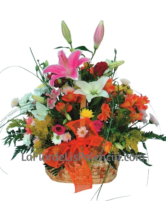 Cesta de Flores regalo